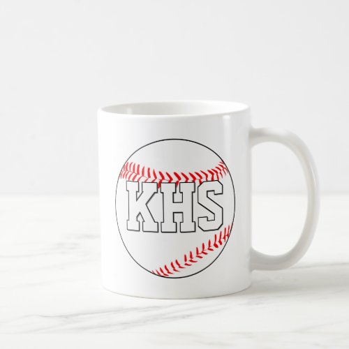 Baseball Coach Player or Fan Custom Text Sports Coffee Mug