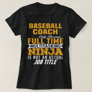 Baseball Coach T-Shirt