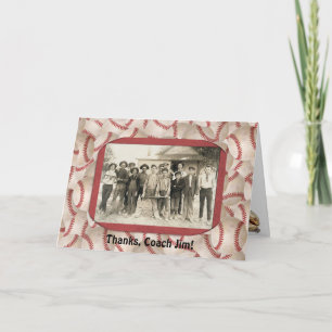 Baseball Coach Thank You Frame