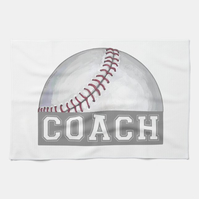 Baseball Coach Towel (Horizontal)