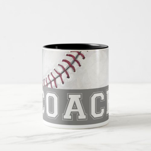 Baseball Coach Two_Tone Coffee Mug