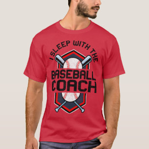 Baseball Coach Wife Professional Mom Instructor De T-Shirt