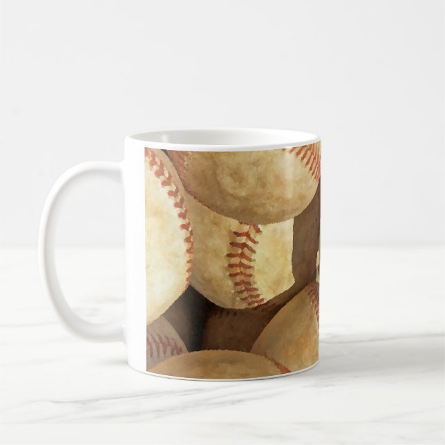 Baseball Coffee Mug (Left)