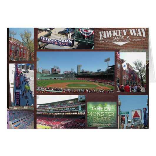 Baseball Collage Cards (Front Horizontal)