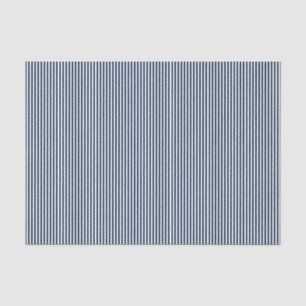 Baseball Coord Stripes Blue 16-TISSUE WRAP PAPER