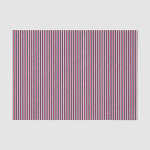 Baseball Coord Stripes RWB 18-TISSUE WRAPING PAPER