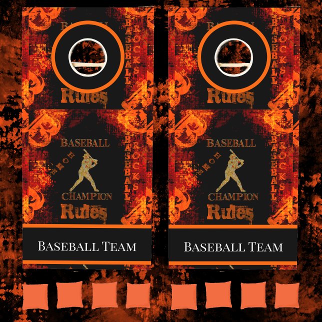 Baseball Cornhole Set (Creator Uploaded)
