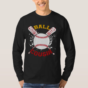 Baseball Cousin Ball Softball  Fathers Day T-Shirt