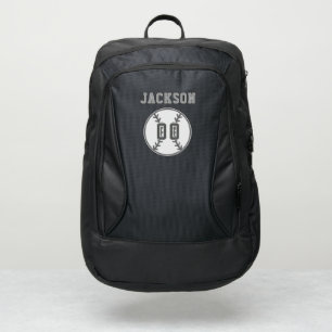 Baseball Custom Kids Name & Soccer Team Number Port Authority® Backpack