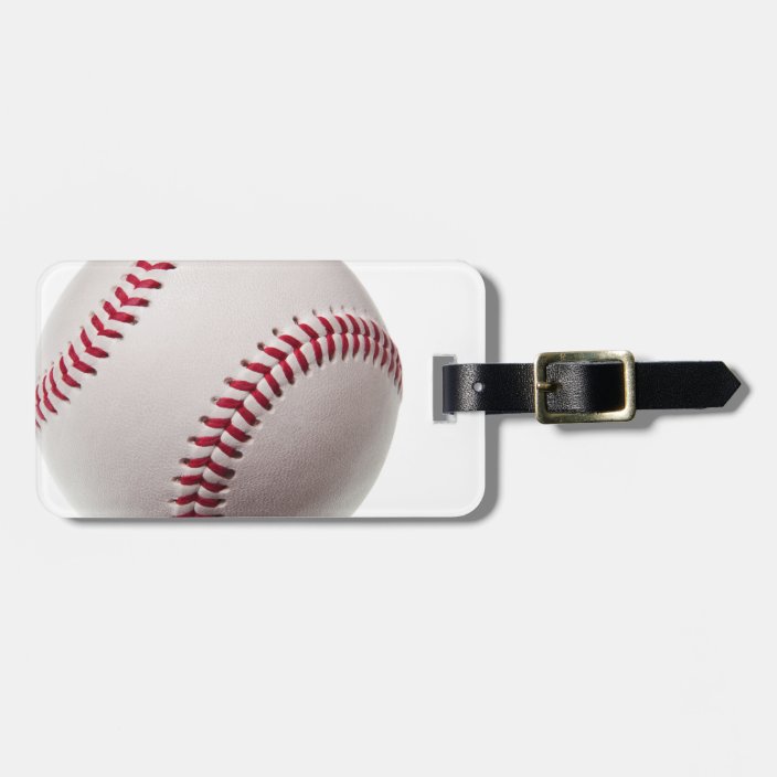 Baseball Customized Luggage Tag