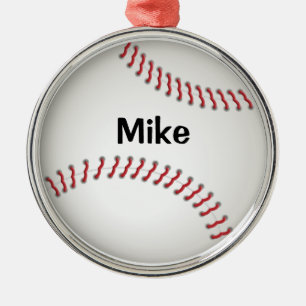 Baseball - customized ornament