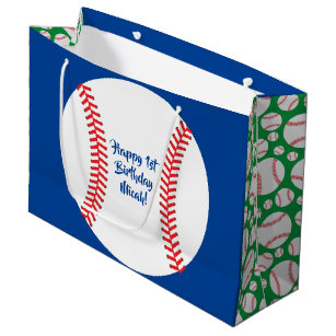 LARZN Premium Baseball Party Bags Treat Bags New Gift BagsGoody Bags  Baseball Party Favors Baseball Party Supplies Sports Decorations 12 Pack   Amazonin Home  Kitchen