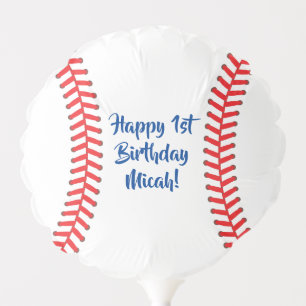 Baseball Cute Sports Kid's Birthday Party Balloon
