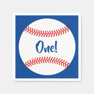 Baseball Cute Sports Kid's Birthday Party Napkins