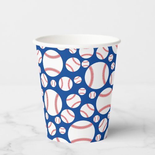 Baseball Cute Sports Kids Birthday Party Paper Cups