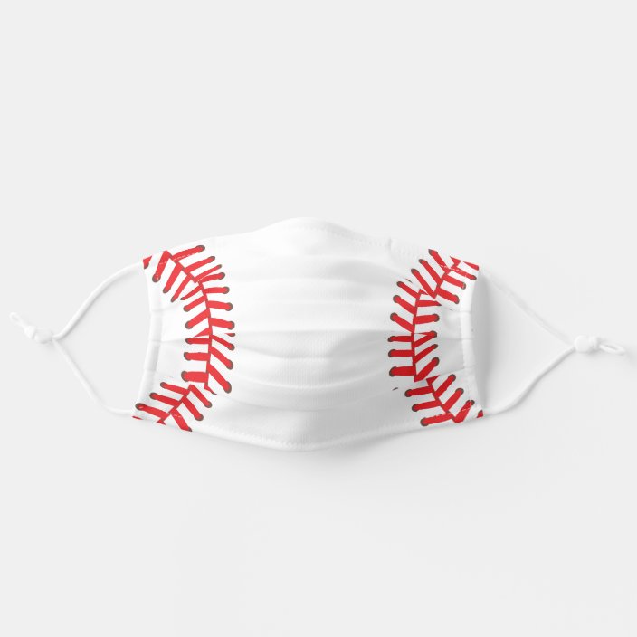 Baseball Cute Sports Print For Kids Cloth Face Mask Zazzle Com