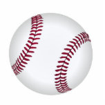 Baseball Cutout<br><div class="desc">Cute baseball keychain for the sports fan. Great stocking stuffer or tie on gift package with colorful ribbon.</div>