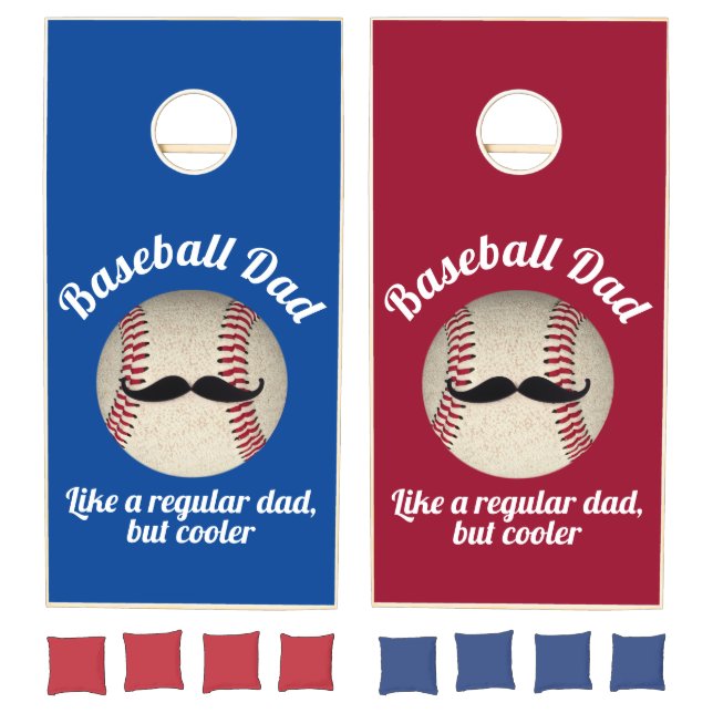 Baseball Dad Cornhole Set (Set)