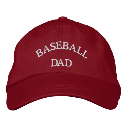 Baseball Dad Embroidered Hat