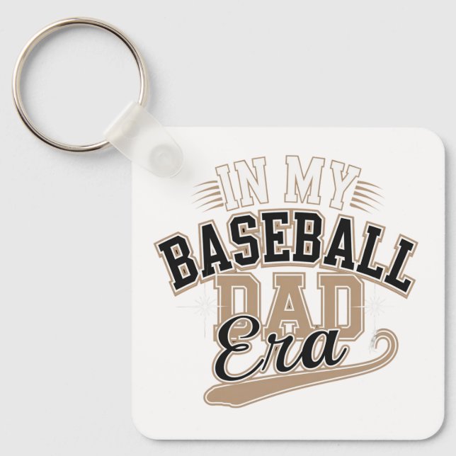  Baseball Dad Era Keychain (Front)