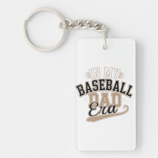  Baseball Dad Era Keychain (Front)