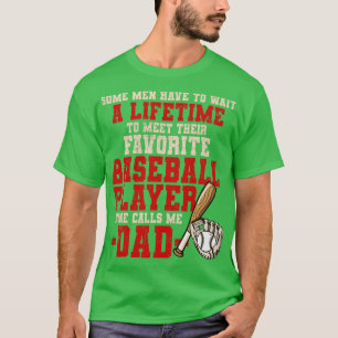 Baseball Dad Father Fathers Day T-Shirt