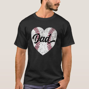 Baseball Dad  For Baseball Softball Mom T-Shirt