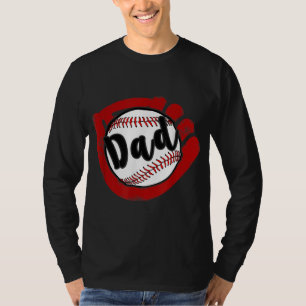 Baseball Dad for Baseball Softball Mom T-Shirt