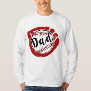 Baseball Dad for Baseball Softball Mom T-Shirt