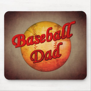 Baseball Dad Mouse Pad