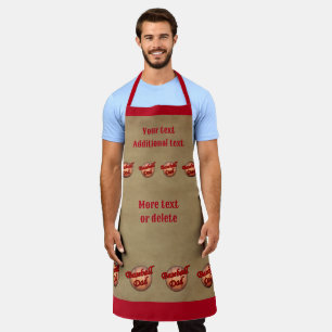 Baseball Dad Personalized Apron
