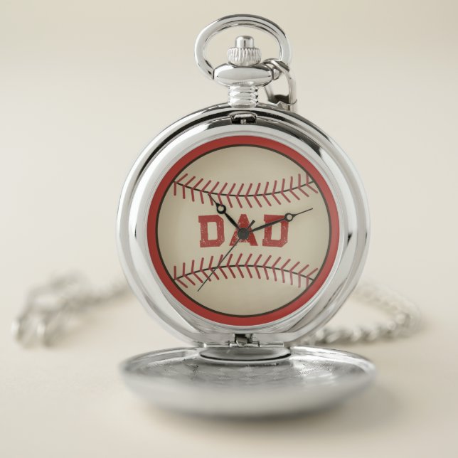  Baseball Dad Pocket Watch (Inside)