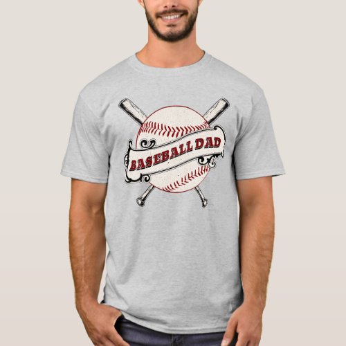 Baseball Dad T_Shirt