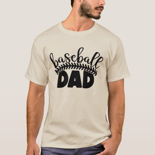 Baseball Dad T_Shirt