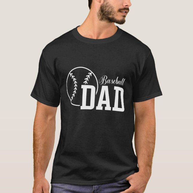 Baseball Dad T-Shirt (Front)