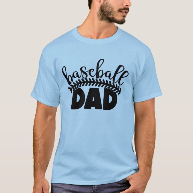 Baseball Dad T-Shirt (Front)
