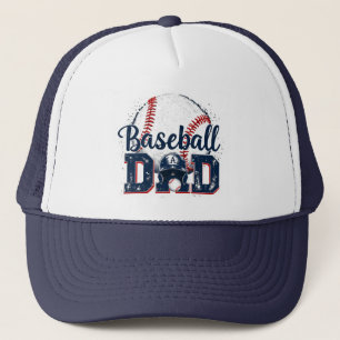 Baseball Dad Trucker Hat