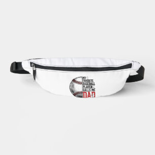 Baseball Dad Vintage Engraving Graphic T-Shirt_1 Fanny Pack