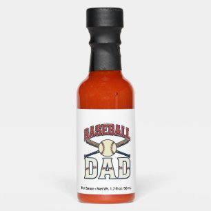 Baseball Dad Vintage Engraving Shirt Design_1 Hot Sauces