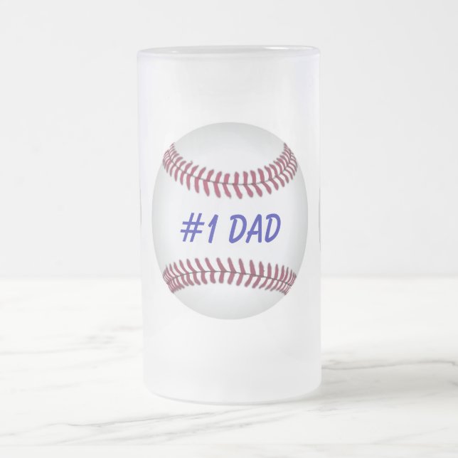 Baseball Dad's Beer Mug (Center)