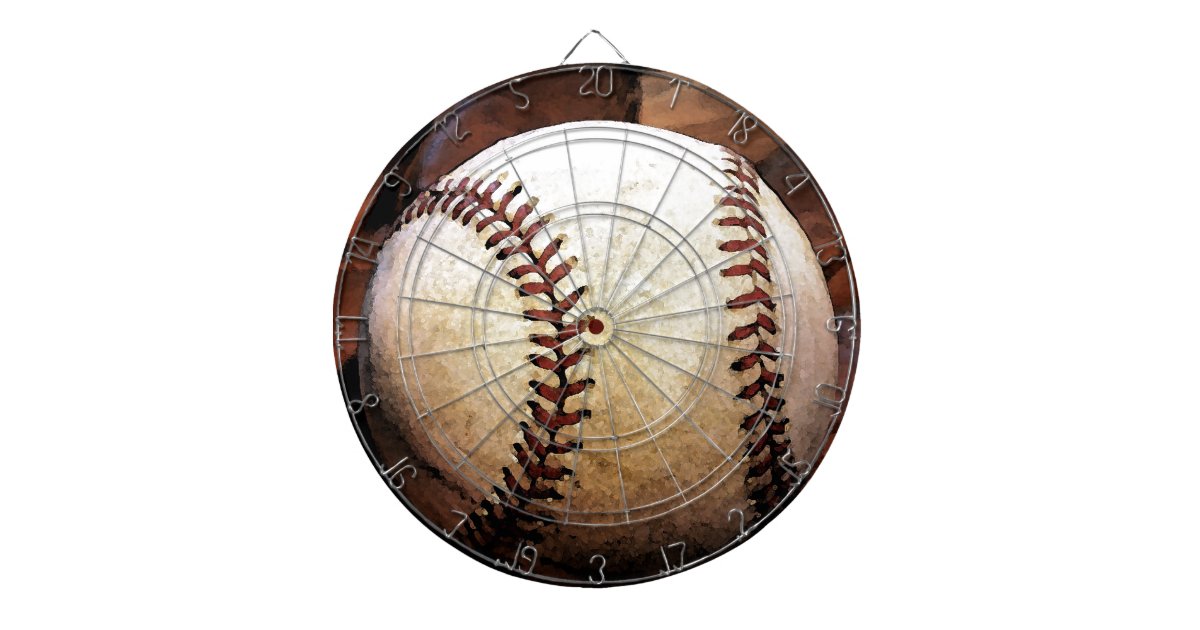 Baseball Dart Board Zazzle
