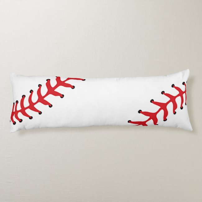 Baseball Design Body Pillow