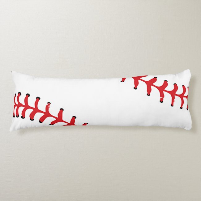 Baseball Design Body Pillow