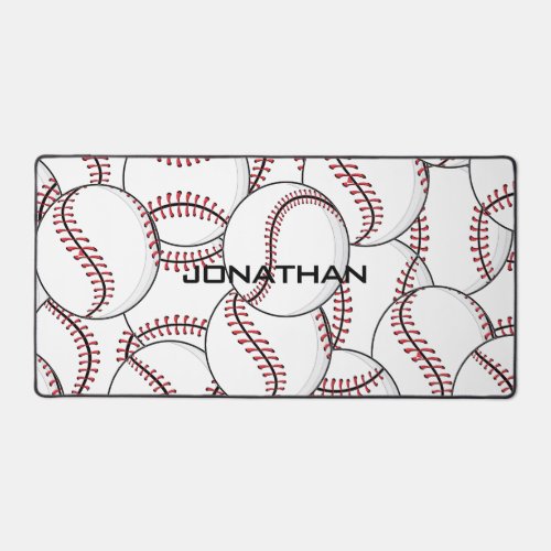 Baseball Design Desk Mat