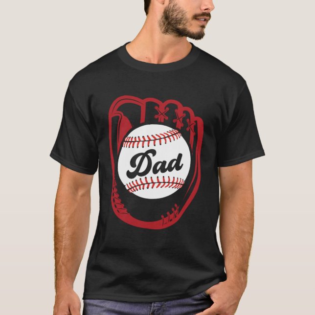 Baseball Design For Pitcher and Catcher Boys Baseb T-Shirt (Front)