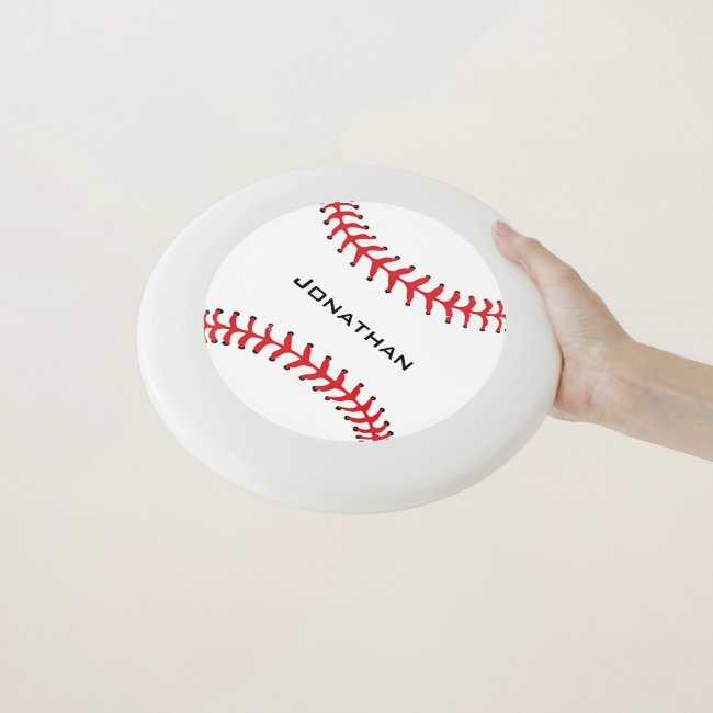 Baseball Design Frisbee