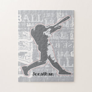 Baseball Design Jigsaw Puzzle