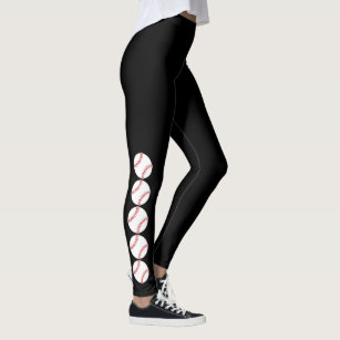 Stitch Seam Baseball Leggings for Women, Baseball Leggings, Sports