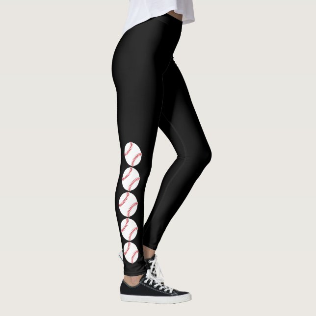 Baseball Design Leggings (Right)