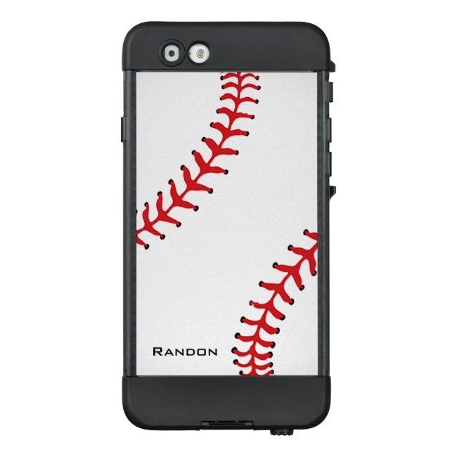 Baseball Design NUUD iPhone Case